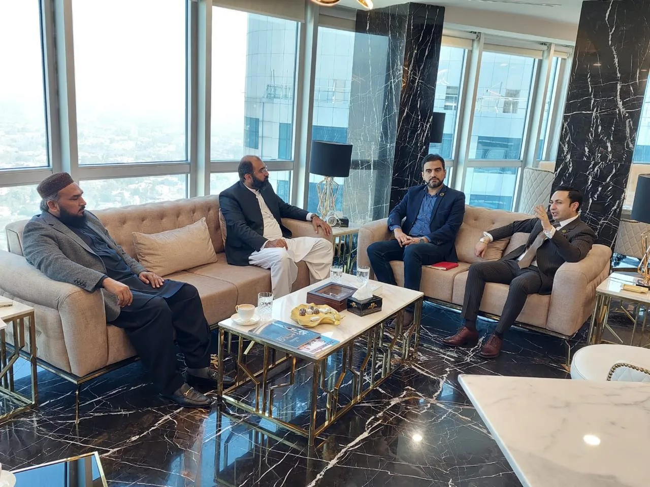 Investor briefing at the head office